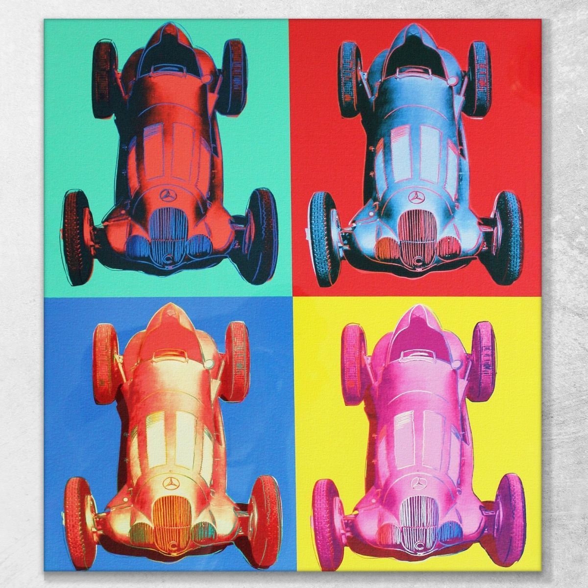 Benz Racing Car 1986 Andy Warhol aw174 canvas print 