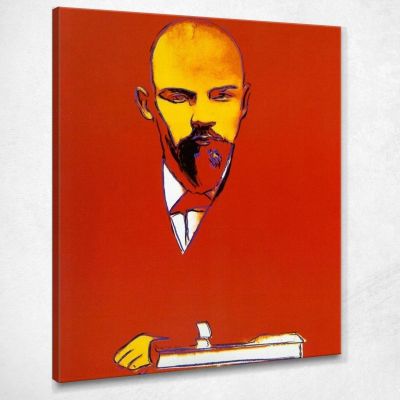 Black Lenin 2 1987 Andy Warhol aw176 canvas print 