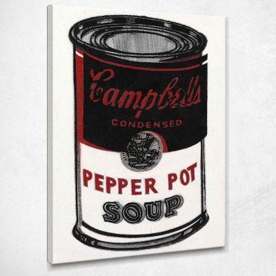 Campbell'S Soup Can (Pepper Pot) Andy Warhol aw182 canvas print 