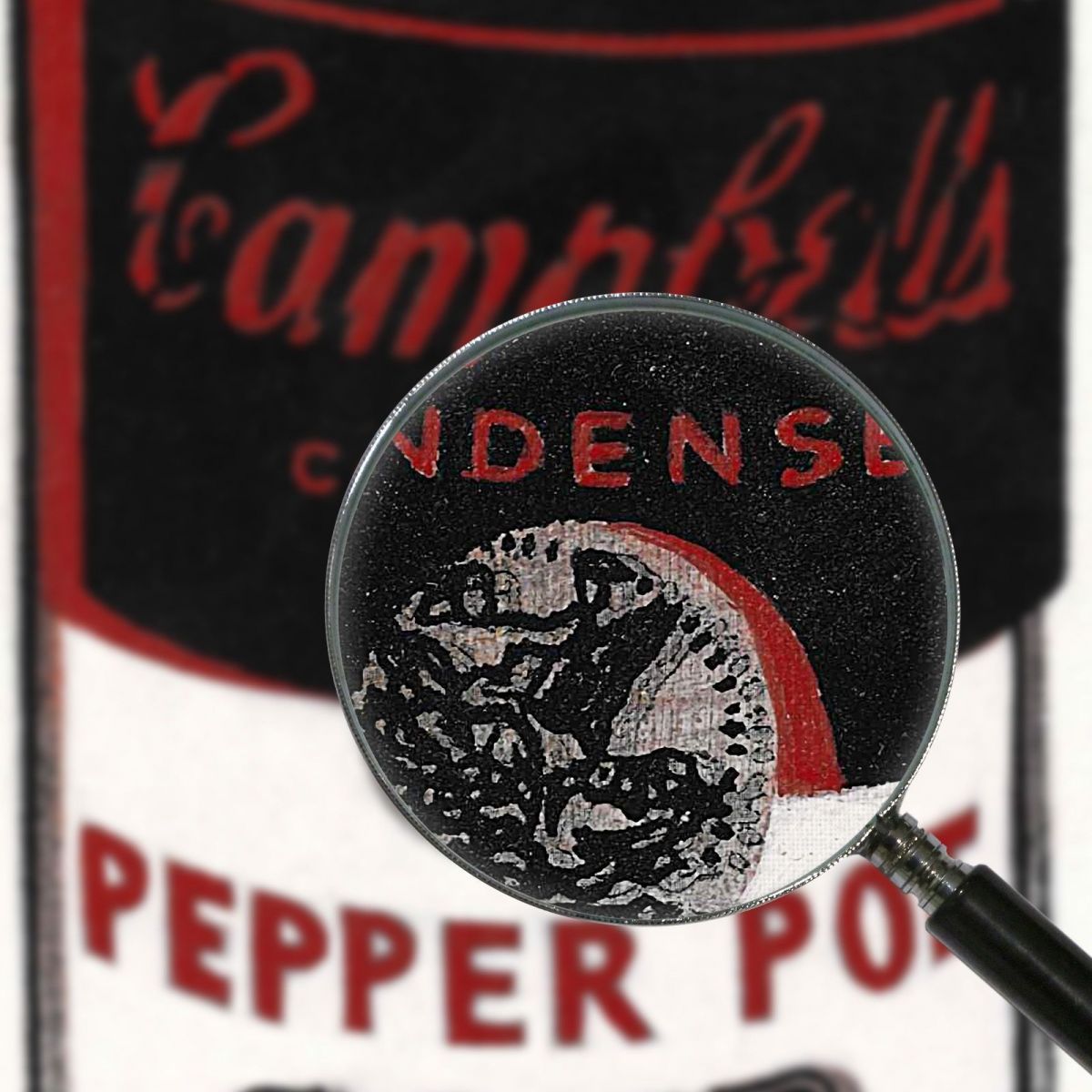 Campbell'S Soup Can (Pepper Pot) Andy Warhol aw182 canvas print