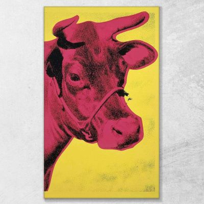 Cow 1966 Andy Warhol aw196 canvas print 