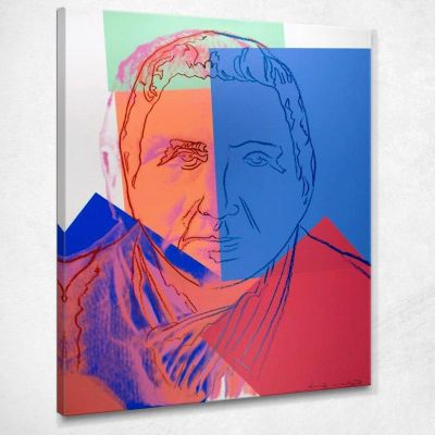 Gertrude Stein 1980 Andy Warhol aw216 canvas print 