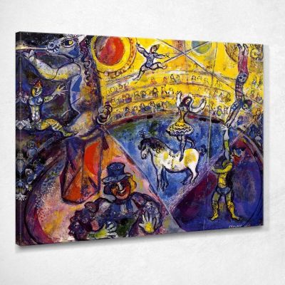 The Circus Horse Marc Chagall chm4 canvas print 