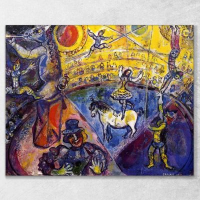 The Circus Horse Marc Chagall chm4 canvas print 