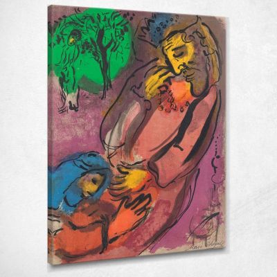 David And Assalone Marc Chagall chm21 canvas print 