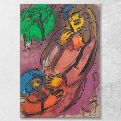 David And Assalone Marc Chagall chm21 canvas print 