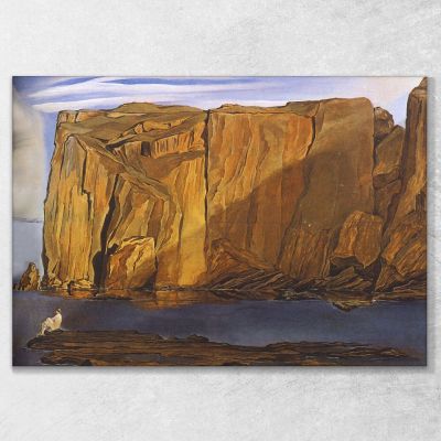 Penya-Segats Cliffs Salvador Dali sd7 canvas print 