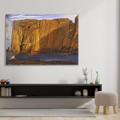 Penya-Segats Cliffs Salvador Dali sd7 canvas print 