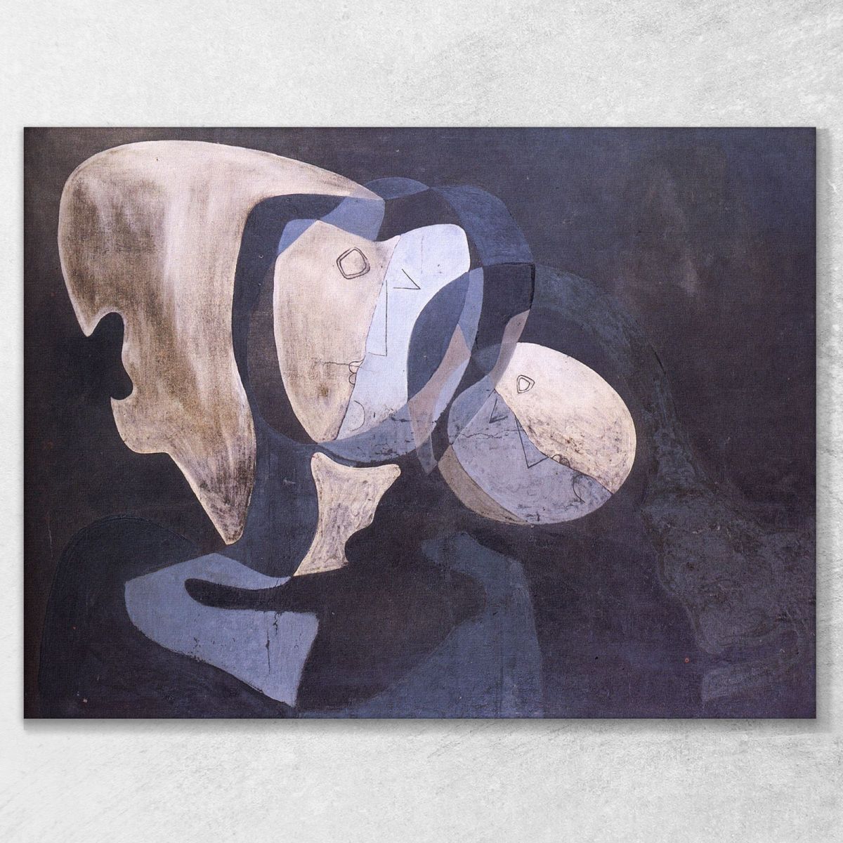 Cubist Figure  Salvador Dali sd9 canvas print 