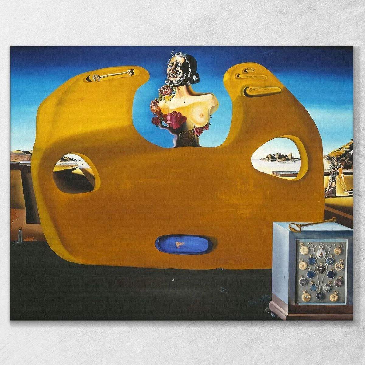 Memory Of The Child Woman  Salvador Dali sd25 canvas print 