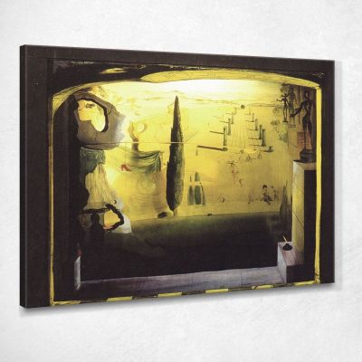 The Small Theater  Salvador Dali sd35 canvas print 