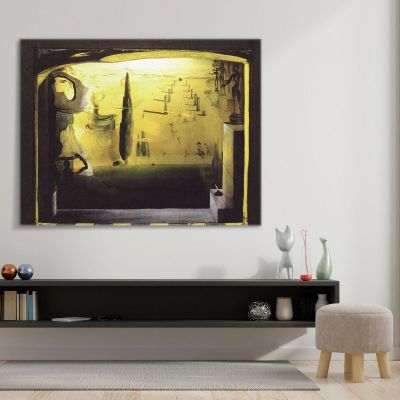 The Small Theater  Salvador Dali sd35 canvas print 