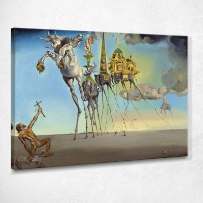 The Temptation Of Saint Anthony  Salvador Dali sd82 canvas print 