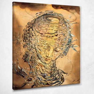 Raphaelesque Head Exploding  Salvador Dali sd87 canvas print 