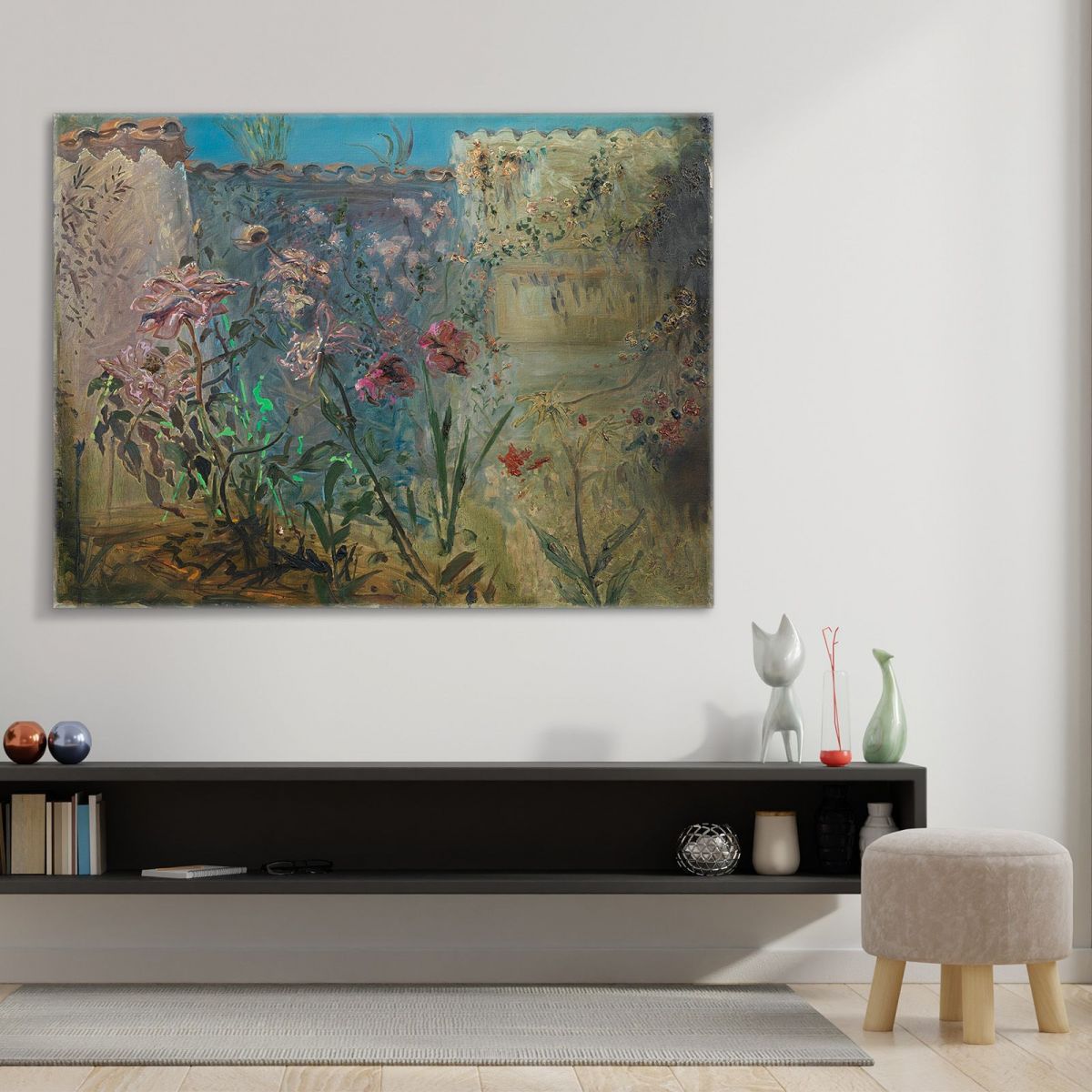 Portlligat Garden Salvador Dali sd114 canvas print 