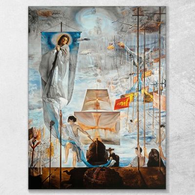 The Discovery Of America By Christopher Columbus  Salvador Dali sd149 canvas print 