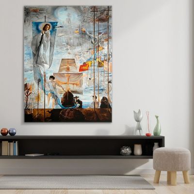 The Discovery Of America By Christopher Columbus  Salvador Dali sd149 canvas print 