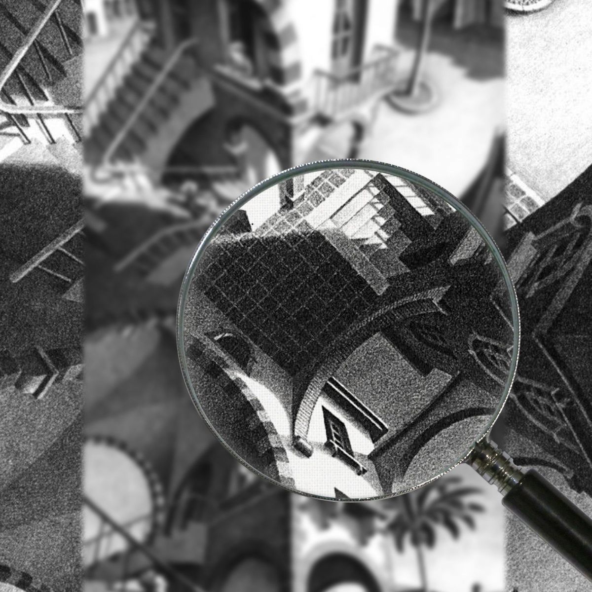High And Low Escher esc28 canvas print