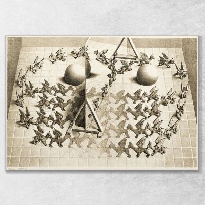Magic Mirror Escher esc34 canvas print 
