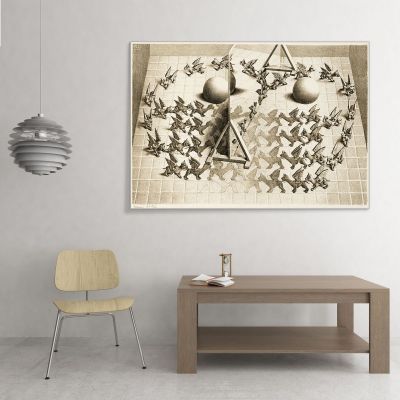 Magic Mirror Escher esc34 canvas print 