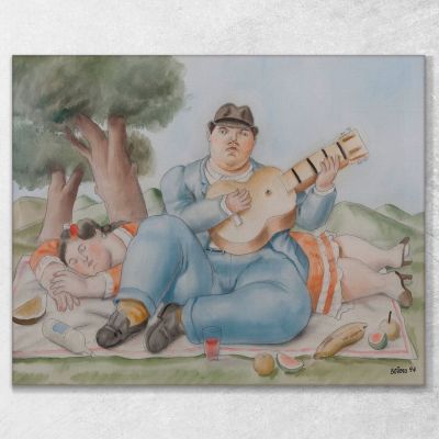 Concert In The Countryside Fernando Botero fb5 canvas print 