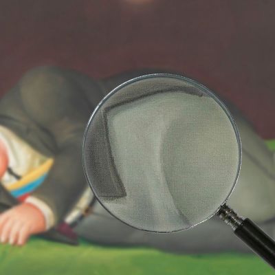 Sleeping President Fernando Botero fb44 canvas print
