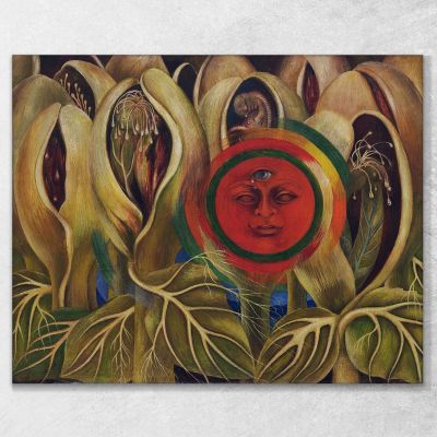 Sun And Life Frida Khalo fka28 canvas print 