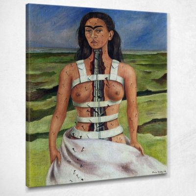 The Broken Column Frida Khalo fka29 canvas print 