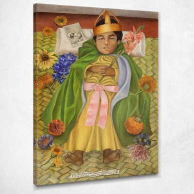 The Deceased Dimas Frida Khalo fka32 canvas print 