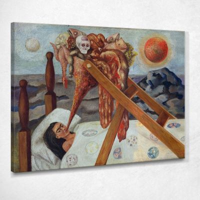 Without Hope Frida Khalo fka39 canvas print 