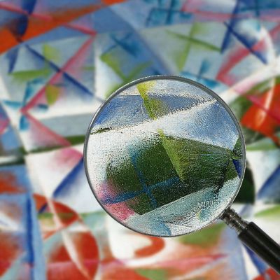Abstract Speed + Noise Giacomo Balla gb1 canvas print