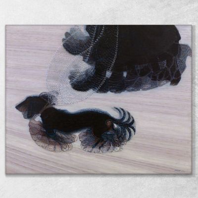 Dynamism Of A Dog On A Leash Giacomo Balla gb5 canvas print 