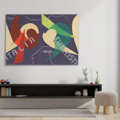 Futurist Italy Giacomo Balla gb8 canvas print 