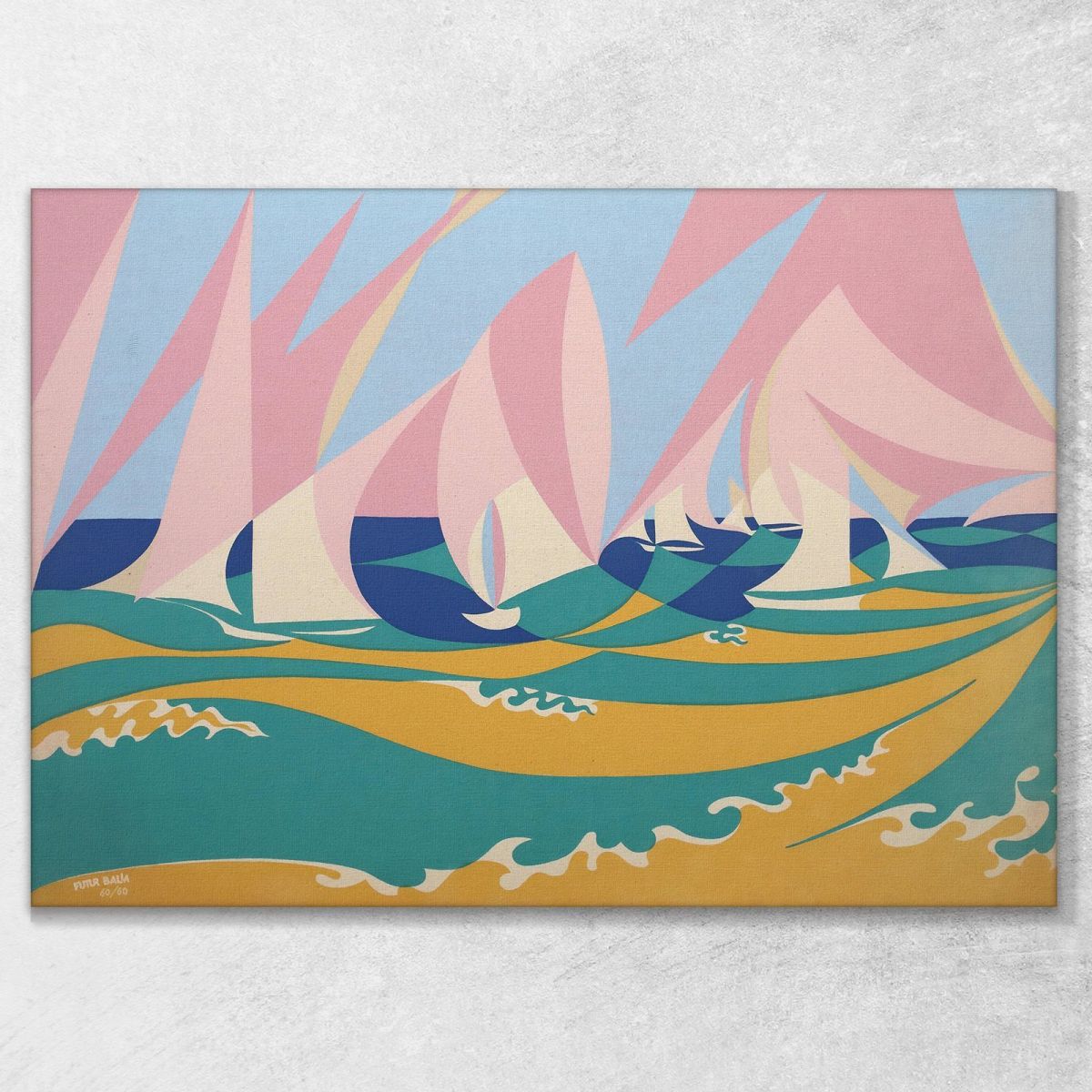 Marvelous Giacomo Balla gb14 canvas print 