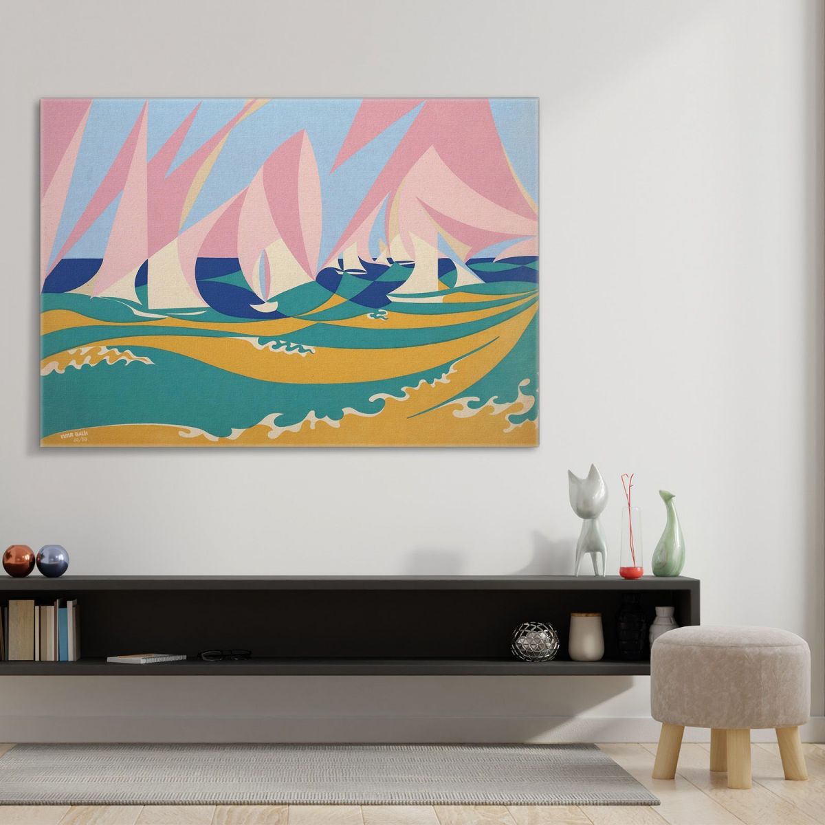 Marvelous Giacomo Balla gb14 canvas print 