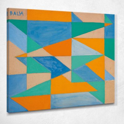 Spatial Forces Giacomo Balla gb22 canvas print 