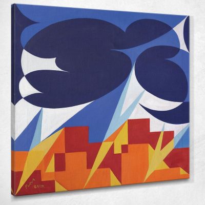 Plastic Values Giacomo Balla gb24 canvas print 