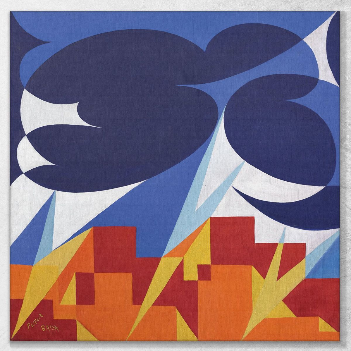 Plastic Values Giacomo Balla gb24 canvas print 