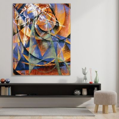 The Planet Mercury Passes In Front Of The Sun Giacomo Balla gb30 canvas print 