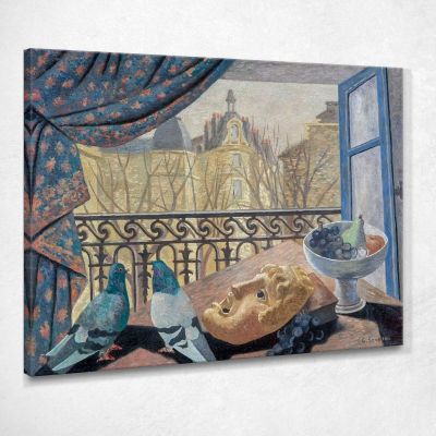The Balcony Gino Severini gs1 canvas print 