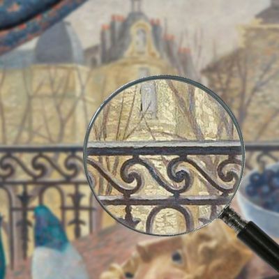The Balcony Gino Severini gs1 canvas print