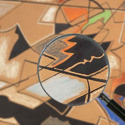 Abstract Composition Gino Severini gs2 canvas print