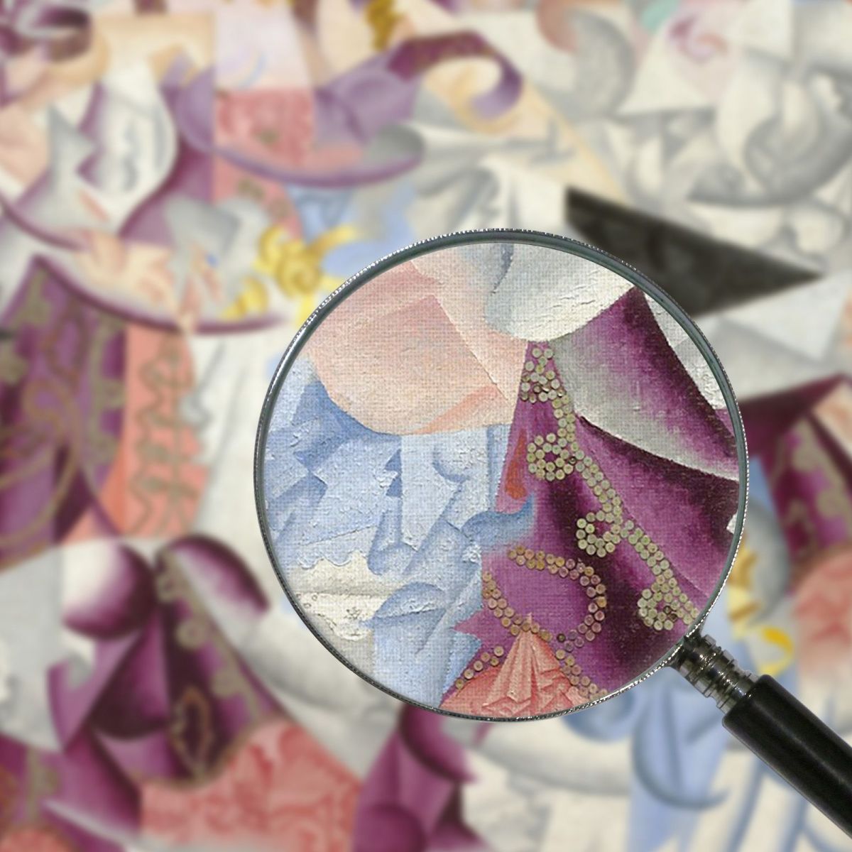Dynamic Hieroglyph Of The Bal Tabarin 1912 Gino Severini gs3 canvas print