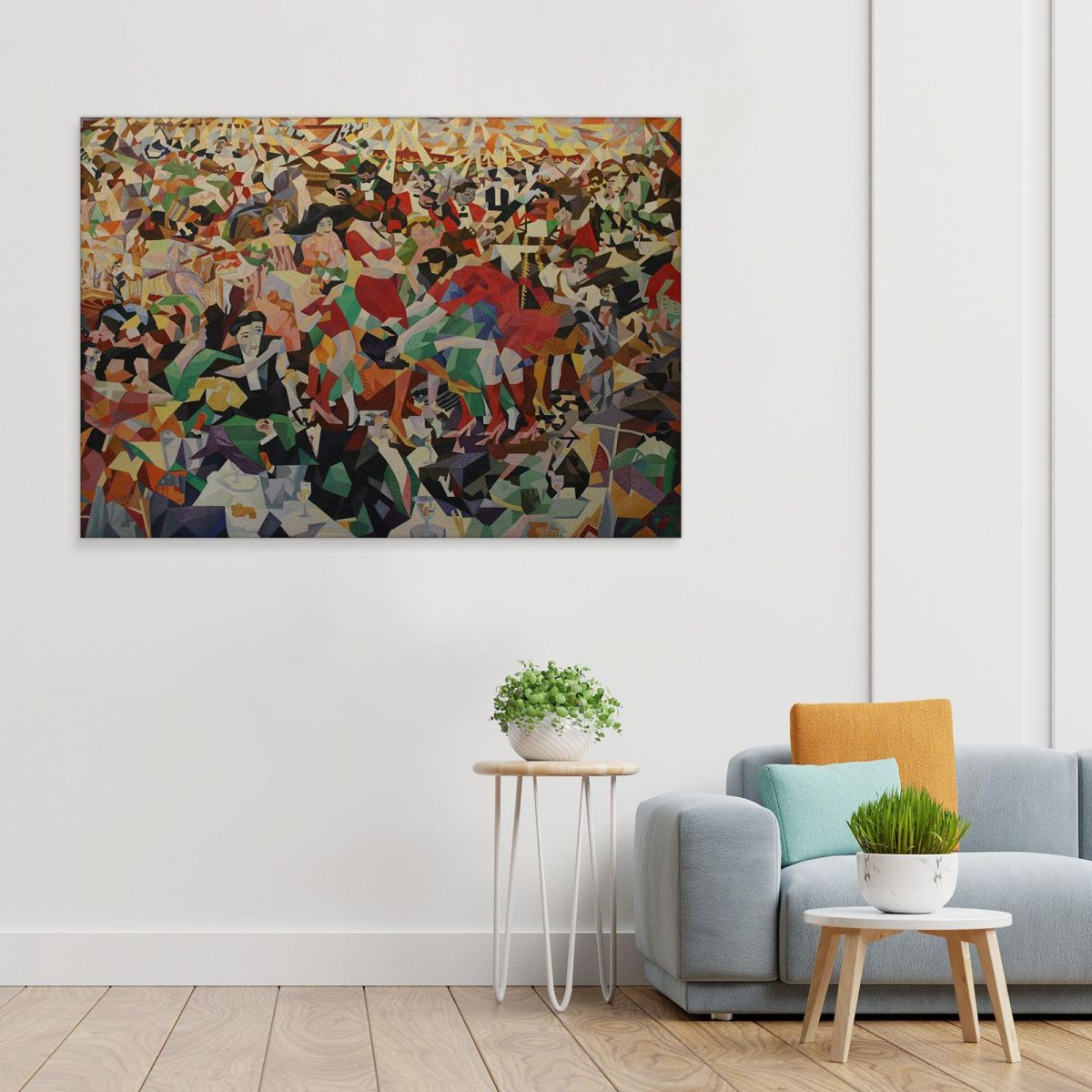 Pan Pan Dance Gino Severini gs7 canvas print 
