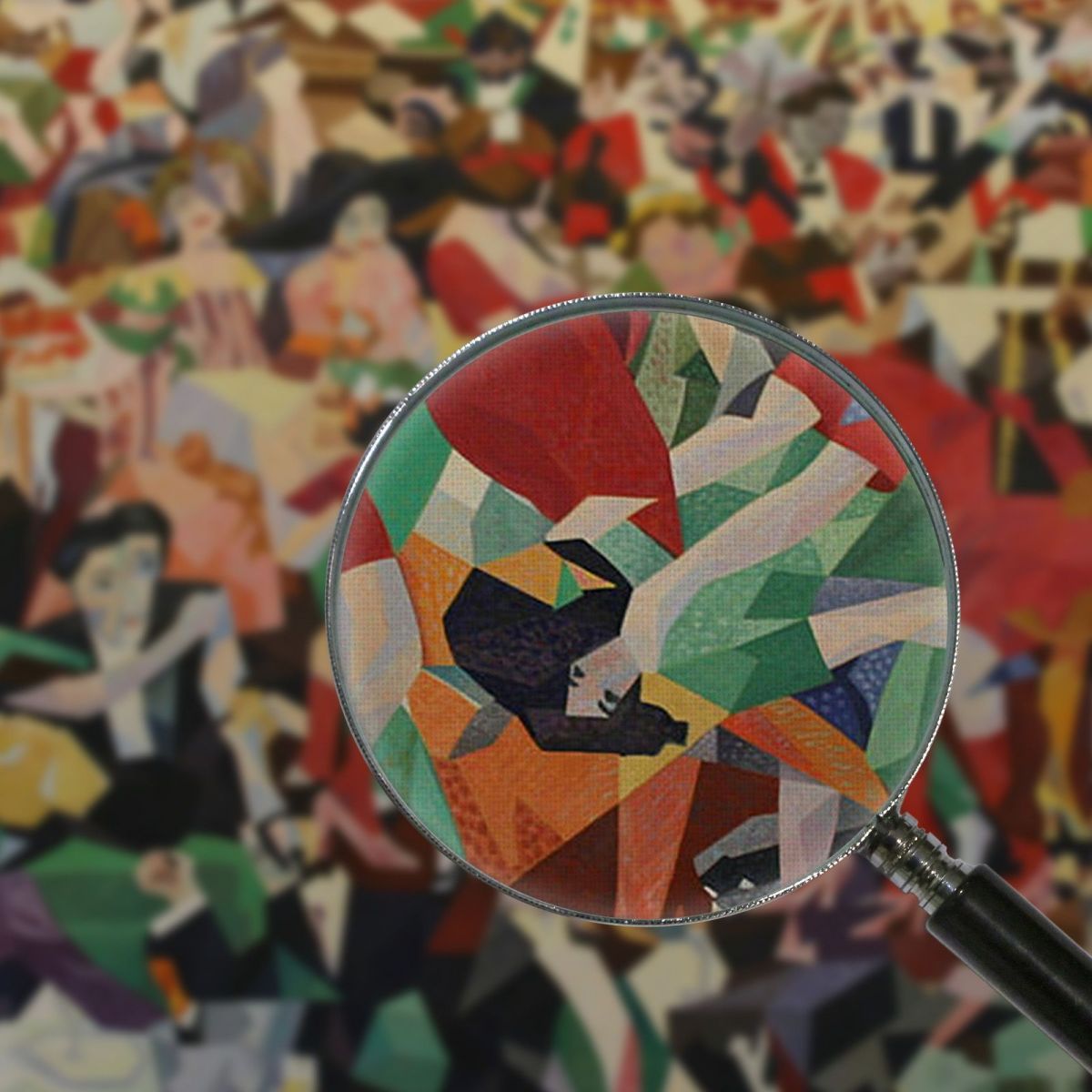 Pan Pan Dance Gino Severini gs7 canvas print