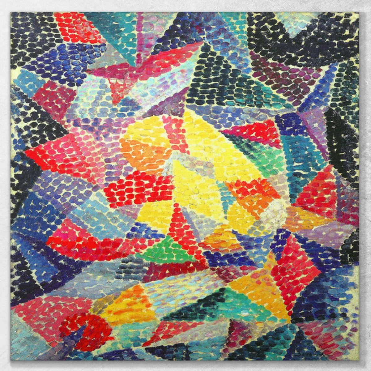 Spherical Expansion Of Light In Space Gino Severini gs9 canvas print 