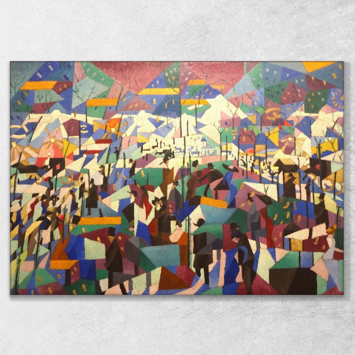 Avenue - Boulevard Gino Severini gs17 canvas print 
