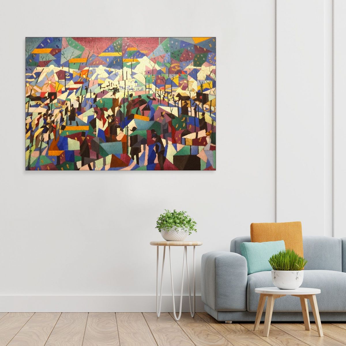 Avenue - Boulevard Gino Severini gs17 canvas print 