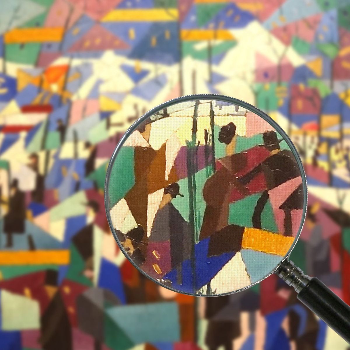 Avenue - Boulevard Gino Severini gs17 canvas print