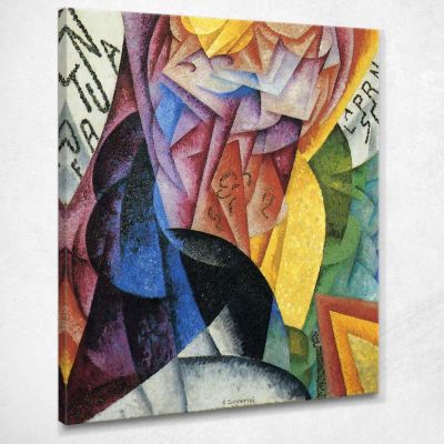 Ballerina + Sea + Sail Bridge Equals Gino Severini gs22 canvas print 